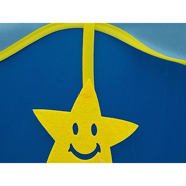 Lasten leikkiteltta, kokoontaitettava, prinsessalinna blue