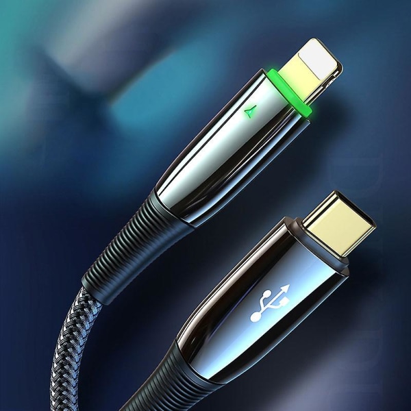 USB C Till Lightning Kabel 18w Pd Snabbladdningskabel För Iphone Ipad 3 Meters