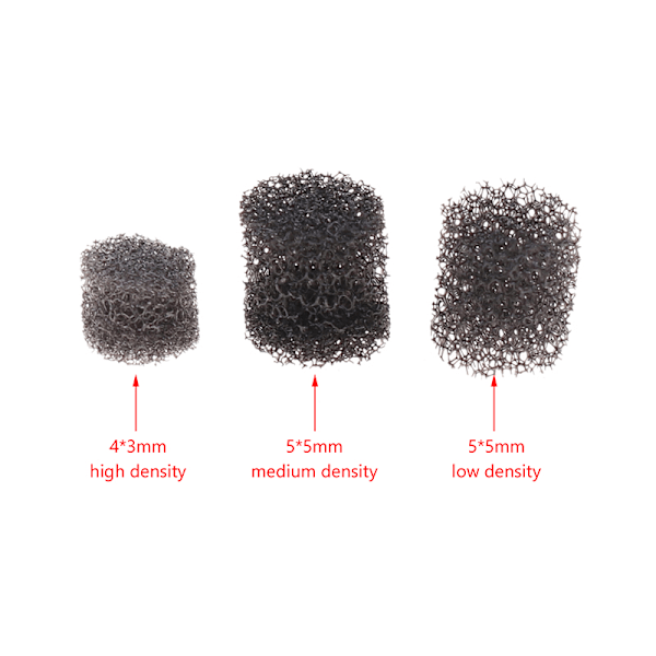 10 stk DIY Hodetelefon Reparasjonsdeler Hodetelefon Front Kammer Tuning Vugge 5*5mm low density