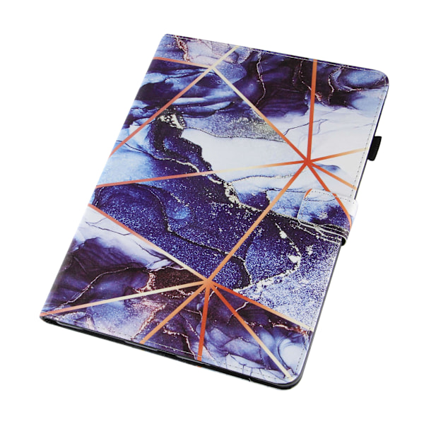 Marmor Design PU Läder Tablet Fodral För Apple Ipad Pro 11\" 2020 dark blue