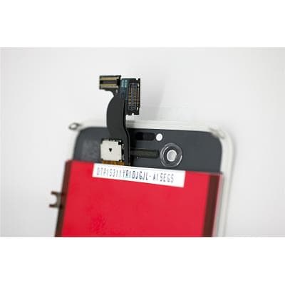 [LCS] Komplett skjermsett (LCD-glass) Kompatibel med iPhone 4 Hvit