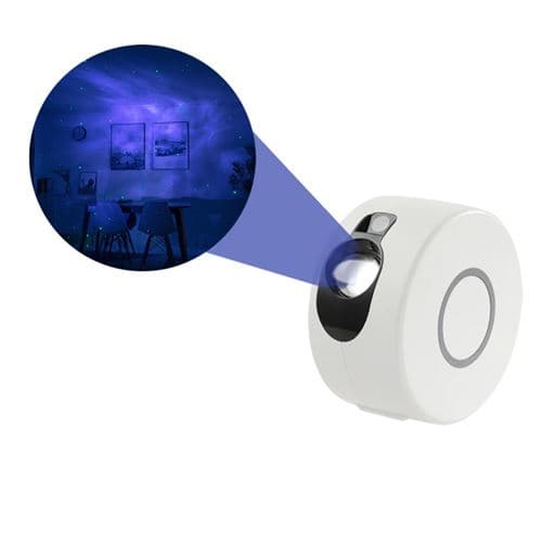 [LCS] 8-modus Bluetooth LED-stjernehimmelprojektor - Grå