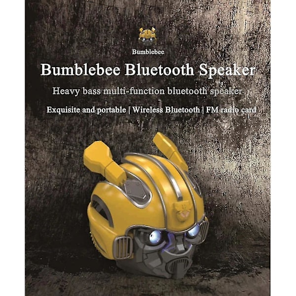Bumblebee Bluetooth pieni kaiutin langaton audio kannettava mini luova subwoofer kaiutin suuri äänenvoimakkuus ulkokäyttöön
