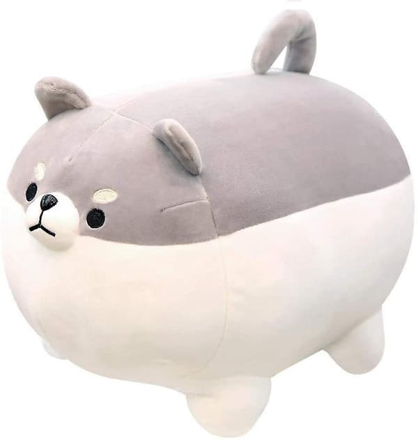 [LCS] Harmaa Corgi Pehmolelu