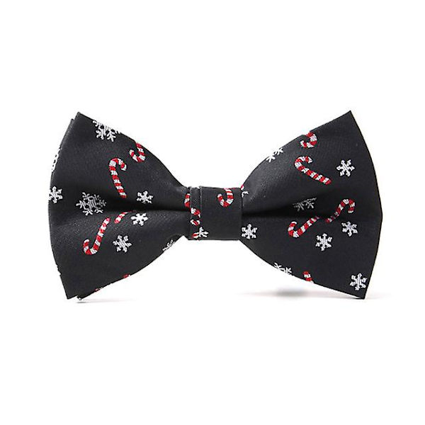 Julesløjfe til slips Julemand Snefnug Justerbare butterfly Style E