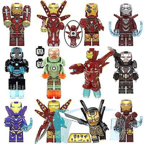 Avengers Byggklossar Marvel Minifigurer