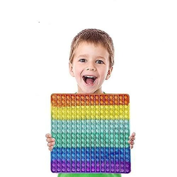 Stor it pop fidget leke stor lysende boble pop sensorisk leke 30cm