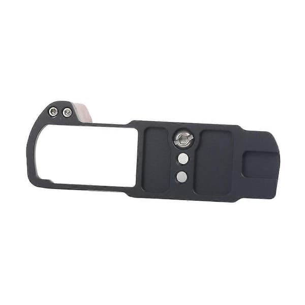 Til Panasonic LUMIX S9 Kamera Træhåndgreb L-beslag Quick Release Plade Black