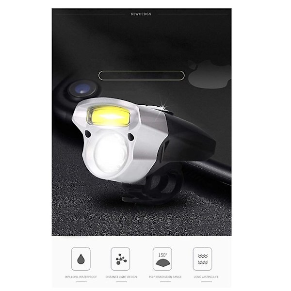 LED Lommelygte til Cykel Cykel Forlygte 350 Lumen Cykel Front