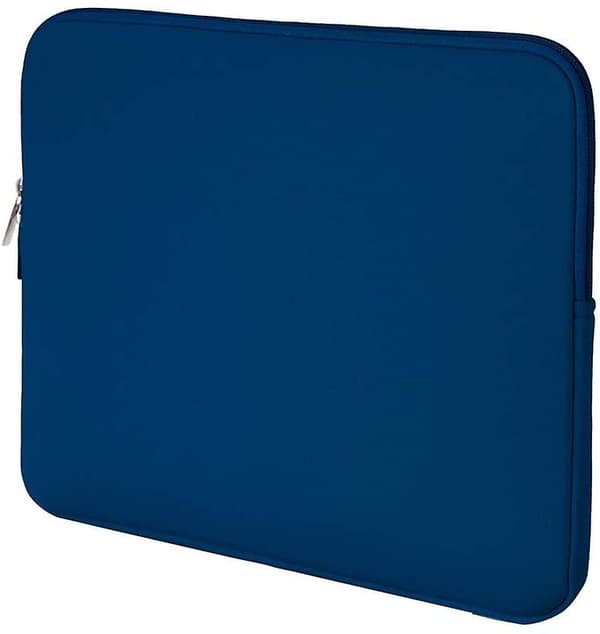 [LCS] Laptopfodral med vadderat blixtlåsfodral Navy