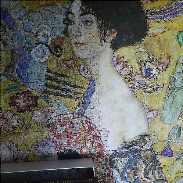 2000 bitars pussel Dam med fläkt Tjockare papper Jigsaw Pussel Leksak Gåva för vuxna