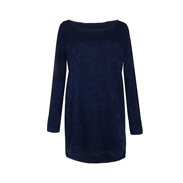 Plus-kokoinen naisten oversized löysä neulemekko naisille vetoketjullinen pitkä neulepusero 4XL