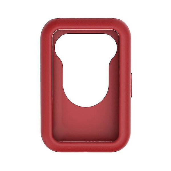 Silikonarmbånd til Huawei Watch Fit, Erstatningsarmbånd + Ripebestandig Klokkeveske Vinrød, Vinrød Style F Huawei Watch Fit Wine red, Wine Red
