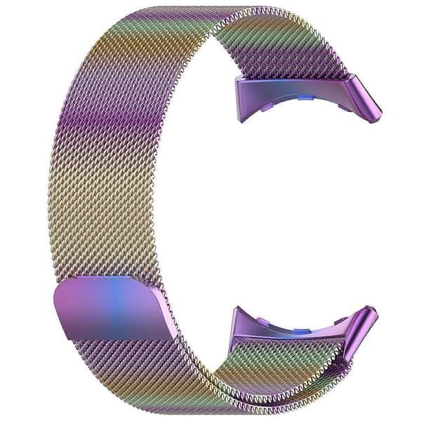 [LCS]Til Google Pixel Watch 3 45mm Milanese Bånd Rustfrit Stål Magnetisk Mesh Urrem Multicolor F