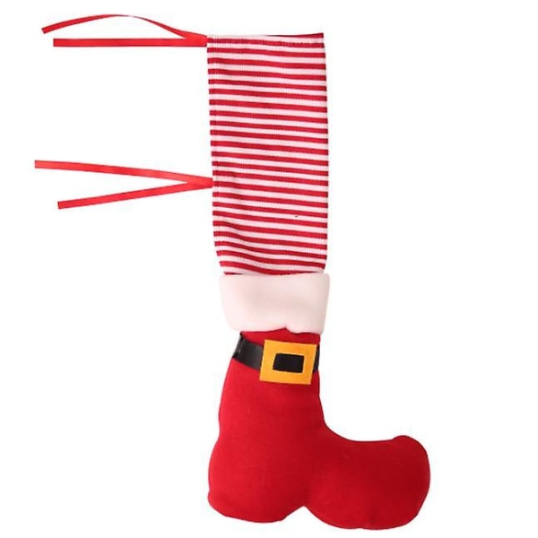 4 st Jul Stolsbensskydd Tomte Bordsbensstrumpor