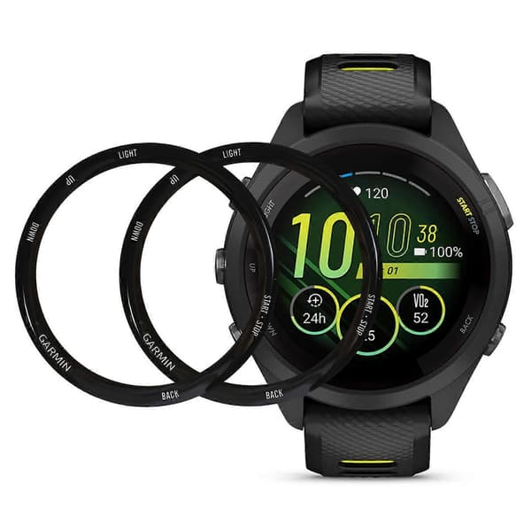 [LCS]2kpl/pakkaus Garmin Forerunner 265 -kellon näytönsuoja PMMA 3D kaareva HD kirkas kalvo