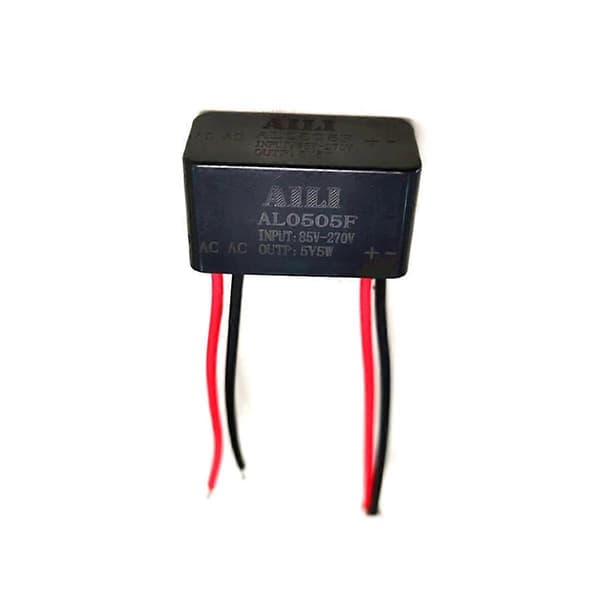 [LCS] AC 220V til DC 5V/1A Mini-omformer 5W Vanntett Epoxy-innkapslet Lysstrømforsyning Isolasjonsbrytermodul Driver Black