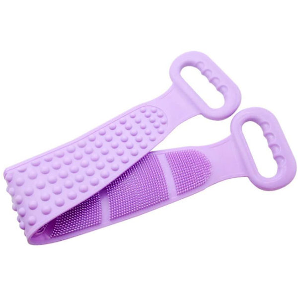 [LCS] Silikonryggborste, silikonkroppsborste 72*11cm Purple