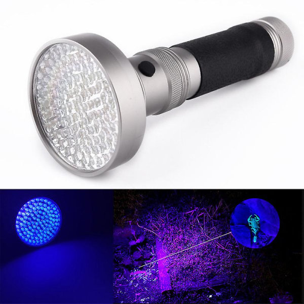 100 led Uv-ljus 395-400nm violett ficklampa Detektion Ficklampa Lampa