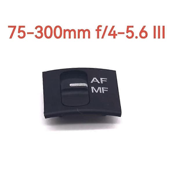 AF/MF-brytermontering reservedeler for Canon EF 75-300mm F/4-5.6 III-objektiv Black