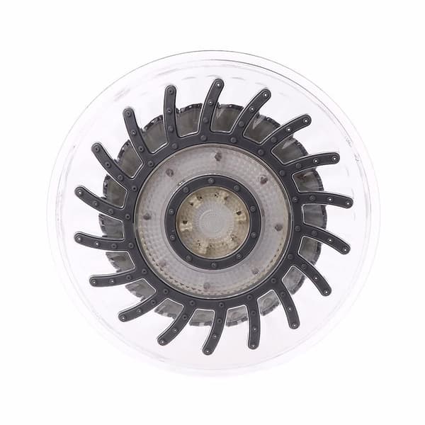 [LCS]8 tommer 7 farver automatisk LED-lys rund top bruser