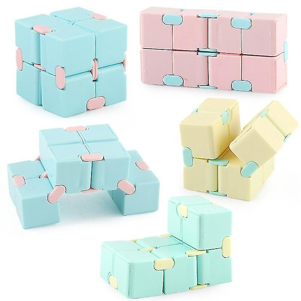 Infinity Cube Antistress Kub Fidget Leksaker Kub Stress Relief Kub