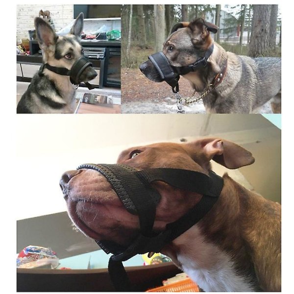 Skonsam nosskydd för hundar - Förhindrar att bita oönskat tugga
