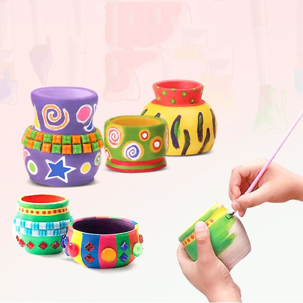 Keramik hjulsats för barn Handgjord konstnär måla keramik studio keramisk maskin utbildning Ceramic Tool Set