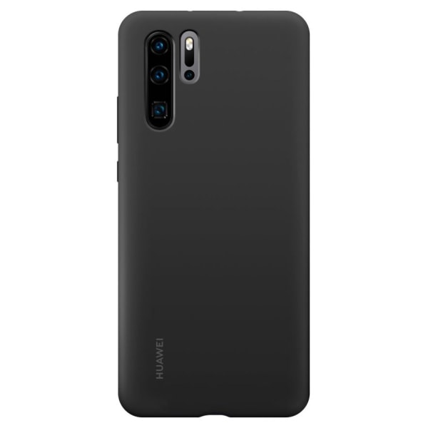 Huawei svart silikonhårt case för P30 Pro