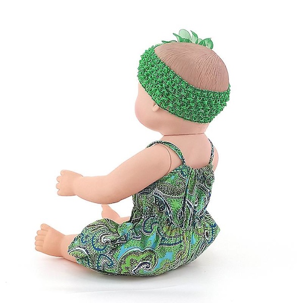 Mjuk Kropp Baby Docka Med Öppningsbara/Stängbara Ögon set1