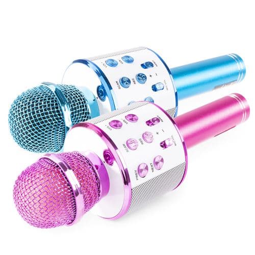 [LCS]Max Kit Mikrofon Km01 ¨C 2 Bluetooth Karaokemikrofon