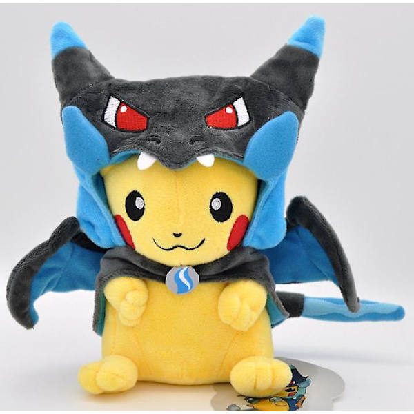 Pikachu 7\" Plyschleksak Mjuk Docka Leksak Barnpresent D