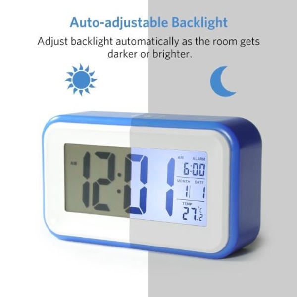 Digital Väckarklocka CL01 Väckarklocka Digital Snooze Sleep LCD