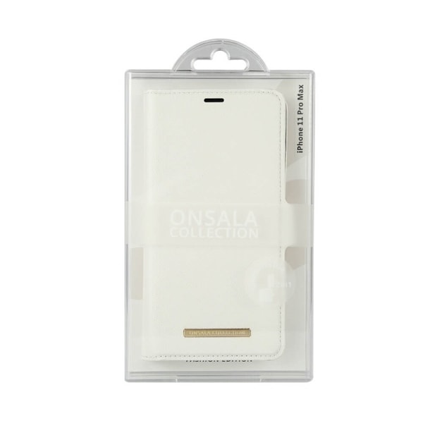 Onsala Mobile Case Saffiano White - iPhone 11 Pro Max 240 Vit