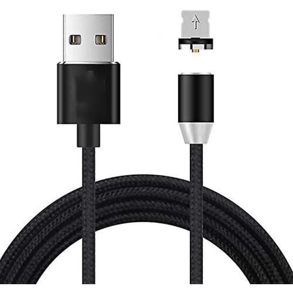 USB-kabel Laddningskabel med iOS Magnetisk Black