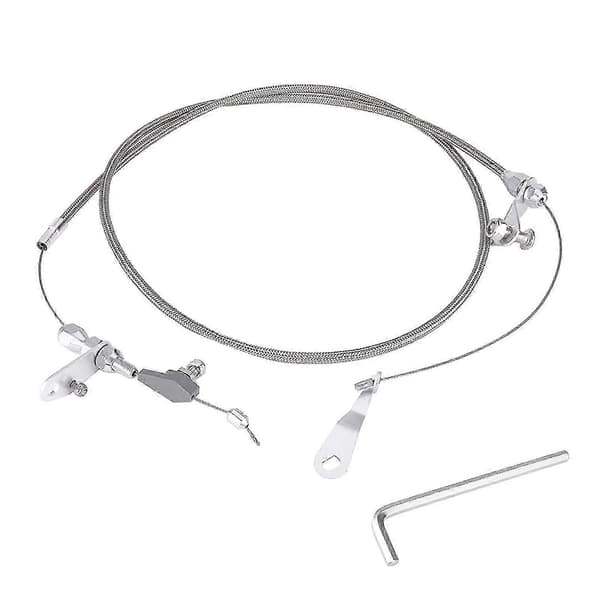 [LCS]Kompatibel med C6 flettet girkasse kickdown-kabel i rustfritt stål