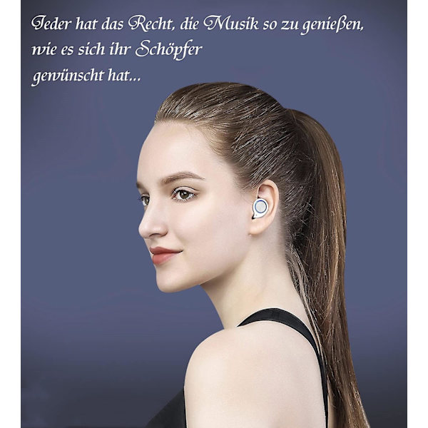 Chronus Bluetooth Hodetelefoner In-Ear - Støyreduserende Ørepropper -