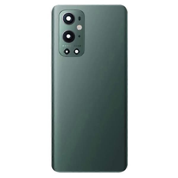 Til OnePlus 9 Pro 5G OEM Batterihusdæksel Reparationsdel + Kameralinsedæksel - Multicolor Green