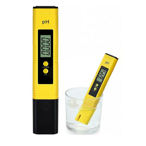 Ph Tester Nøjagtighed - Kompatibel med vand, mad, akvarium, pool hydroponics, lommestørrelse