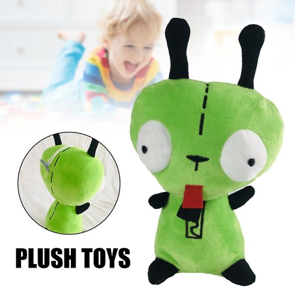 Invader Zim Serie Plyschdocka Mjukt Gosedjur Skrivbord Bildekoration Födelsedagspresent Till Fans