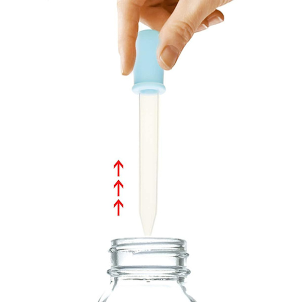 5 ml silikonepipetter, dropper, plastikdroppere, væskedroppere, pipetter á 5 ml, 4 stk. tilfældig farve