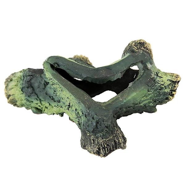 Akvarium Landskapsforming Resin Steinur Turtle Reptil Habitat Dekor Ornament Reptiler