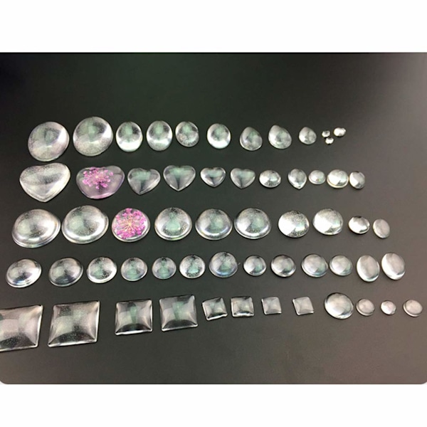 Silikone Resin Støbeforme Sæt Krystal Epoxy Støbeform DIY Håndlavede Smykker Krystal Patch Støbeform Tids Gem Patch Vedhæng Silikone Støbeform