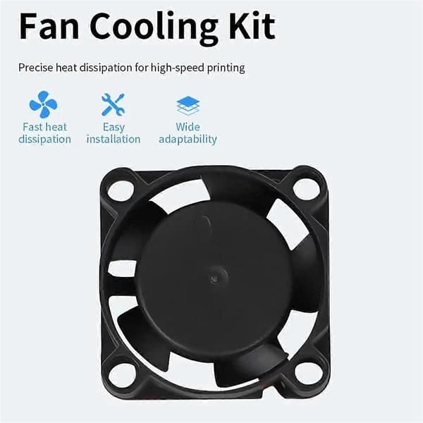 [LCS]2510 Aksialvifte for -10 SE / Ender3 V3 SE Mini 2510 Kjølevifte DC24V 0.1A 3D-printer Hotend Aksial Co