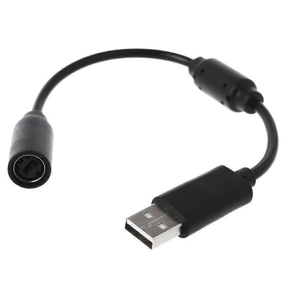 USB Breakaway-kabeladapterersättning för Xbox 360 trådbunden spelkontroll