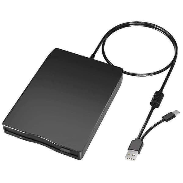 [LCS]USB-C diskettedrev - Eksternt drev med dobbelt interface til bærbare computere