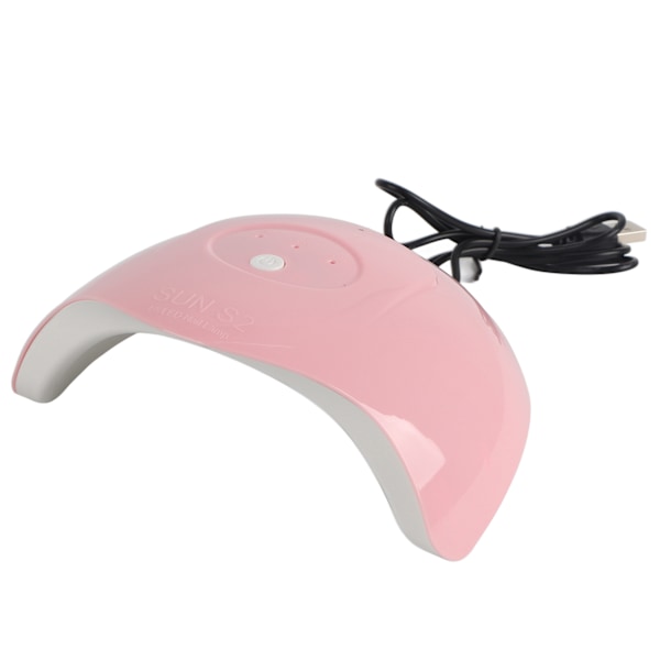 UV Neglelakk Lampe Profesjonell 12 LED Lysperler Timer Neglekunst Gel Polish Tørker for Hjem Skole Kontor