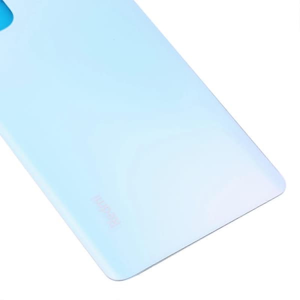 Lasinen akkukotelon kansi Xiaomi Redmi Note 10 Pro / Redmi Note 10 Pro Max / Redmi Note 10 Pro -puhelimille Blue