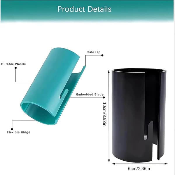 [LCS] 3-pack julklappspappersskärare - tub