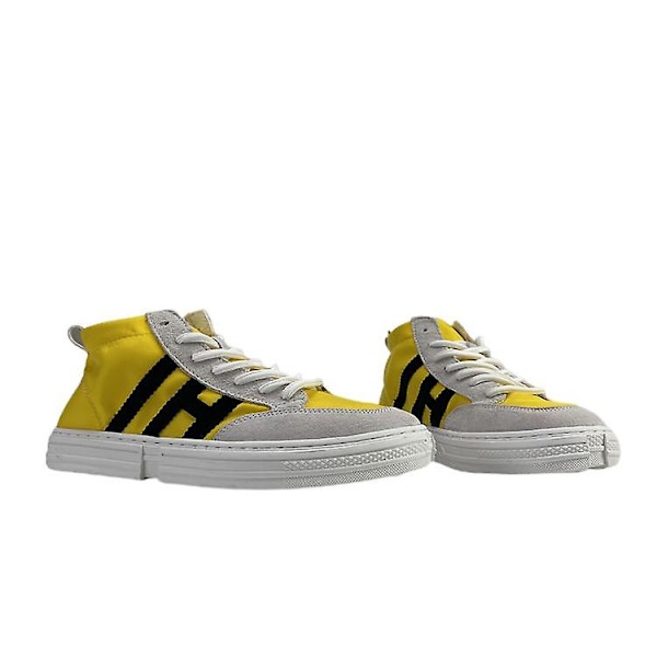 Åndbare Ice Silk Stofsko Herre Mid-cut Canvas Sko 41